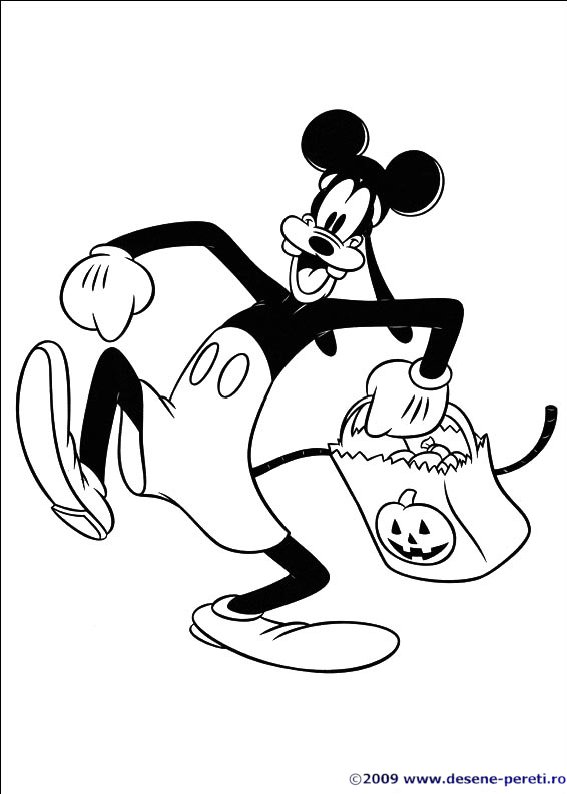 goofy desene colorat